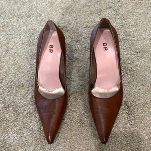 BP Nordstrom brown heels. Size 4.5
